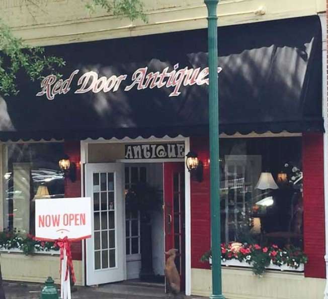 Shop for unique treasures at Ye Olde Red Door Antiques